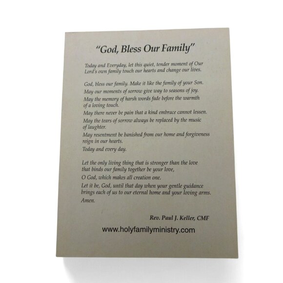 TIMOTHY SCHMALZ Holy Family A Quiet Moment 90s Figurine Canada Vintage 7x5" - Picture 4 of 13